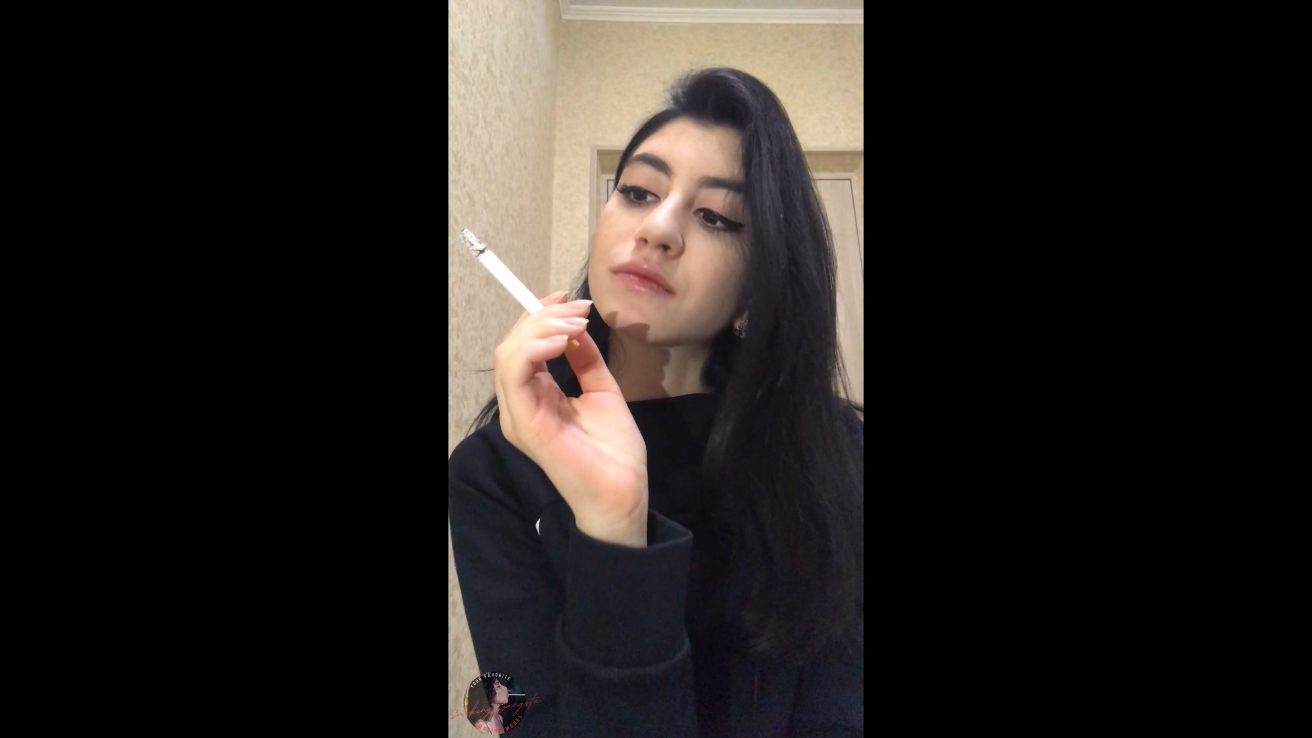 Teaching You How to Smoke Sexy Smoking Gangsta